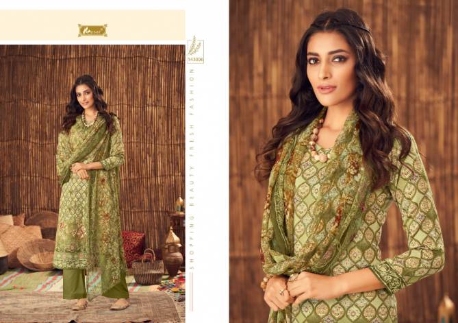 Kesar Sahin Digital Printed Pashmina Casual Wear Dress Material Collection